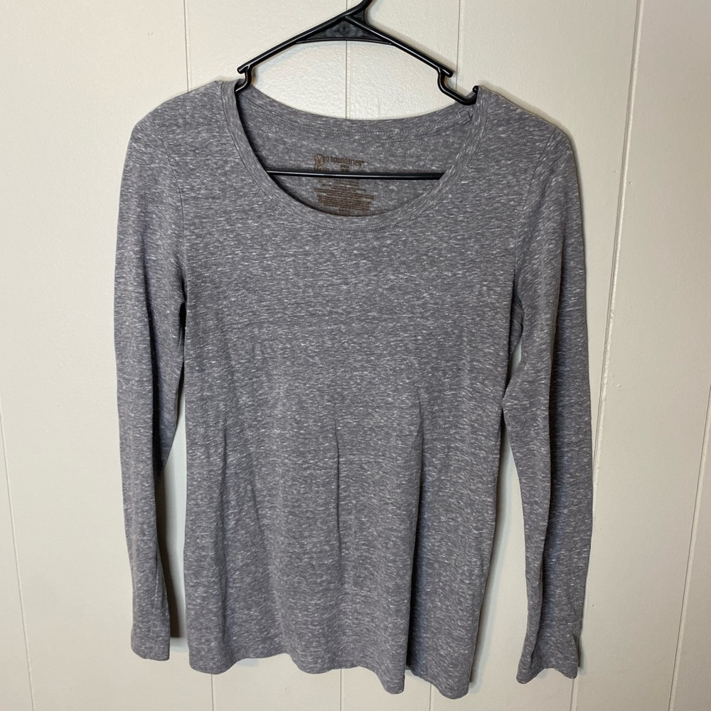 Gray Long Sleeve T-Shirt